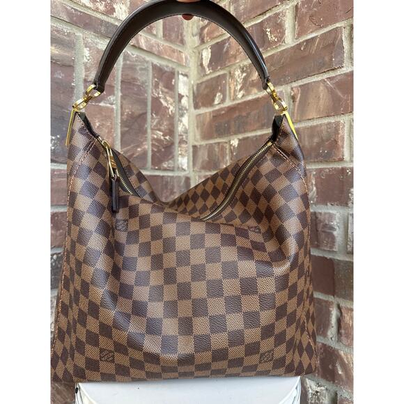 Louis Vuitton Portobello Handbag Damier Ebene GM 72323 - Picture 1 of 9